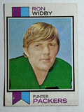 1973 Topps #162 Ron Widby RC (VGEX)