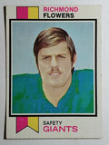 1973 Topps #166 Richmond Flowers RC (VG)