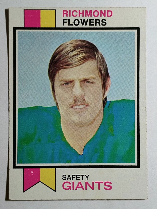 1973 Topps #166 Richmond Flowers RC (VG)