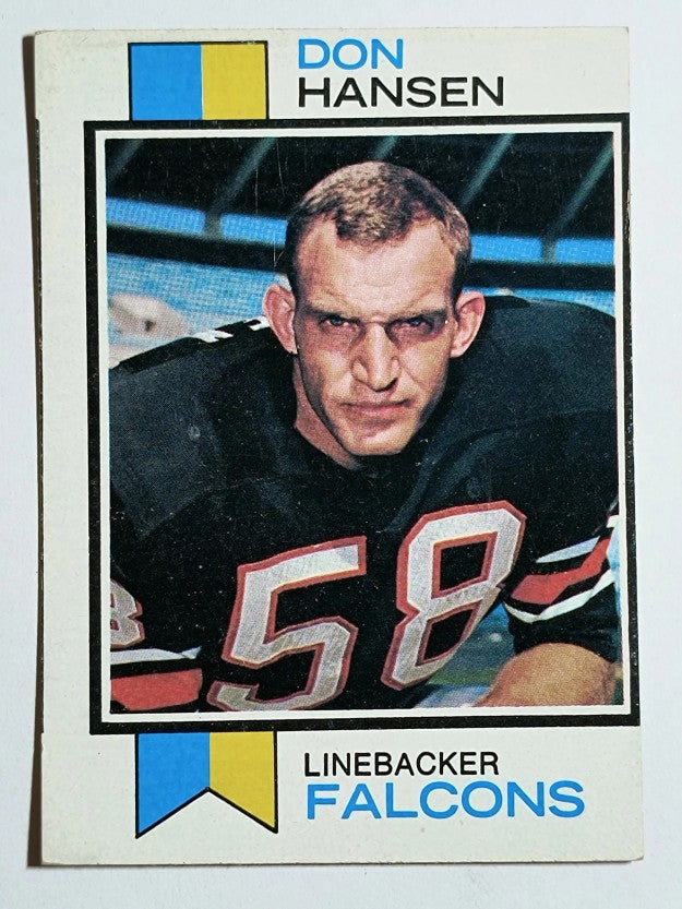 1973 Topps #173 Don Hansen RC (VGEX)