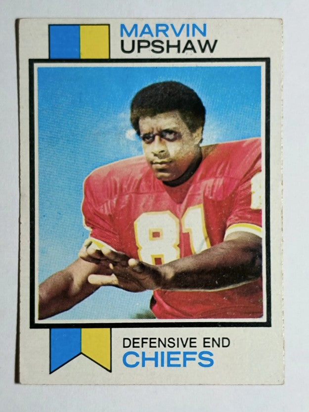1973 Topps #186 Marvin Upshaw RC (VG)