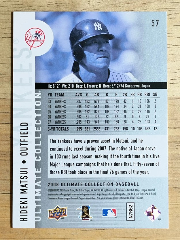 2008 Ultimate Collection #57 Hideki Matsui