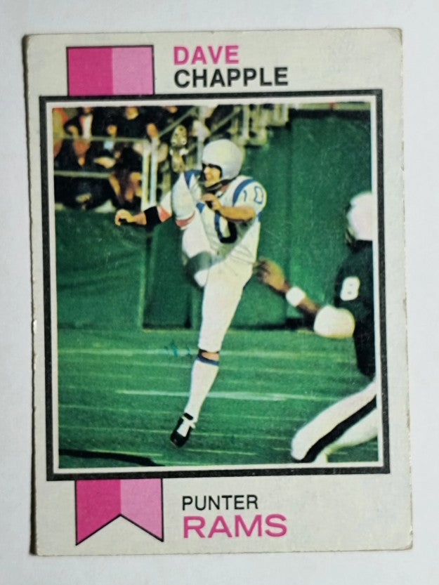 1973 Topps #190 Dave Chapple RC (VG)