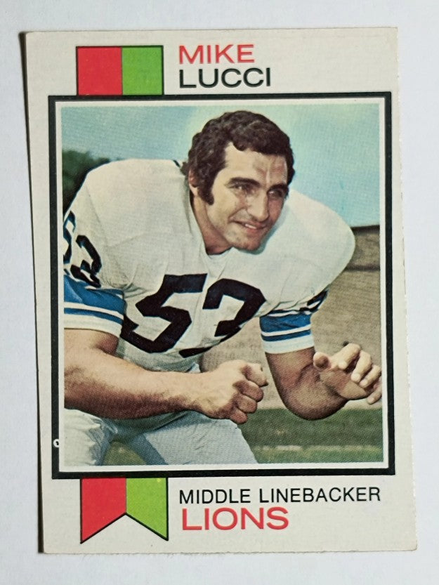 1973 Topps #195 Mike Lucci (EX)