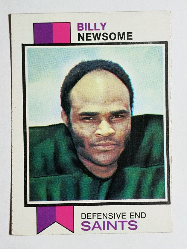 1973 Topps #218 Billy Newsome RC (VGEX)