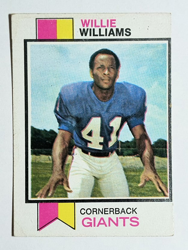 1973 Topps #231 Willie Williams RC (EX)