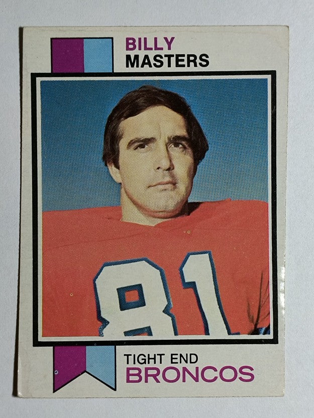 1973 Topps #242 Billy Masters RC (VGEX)