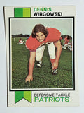 1973 Topps #249 Dennis Wirgowski RC (EX)