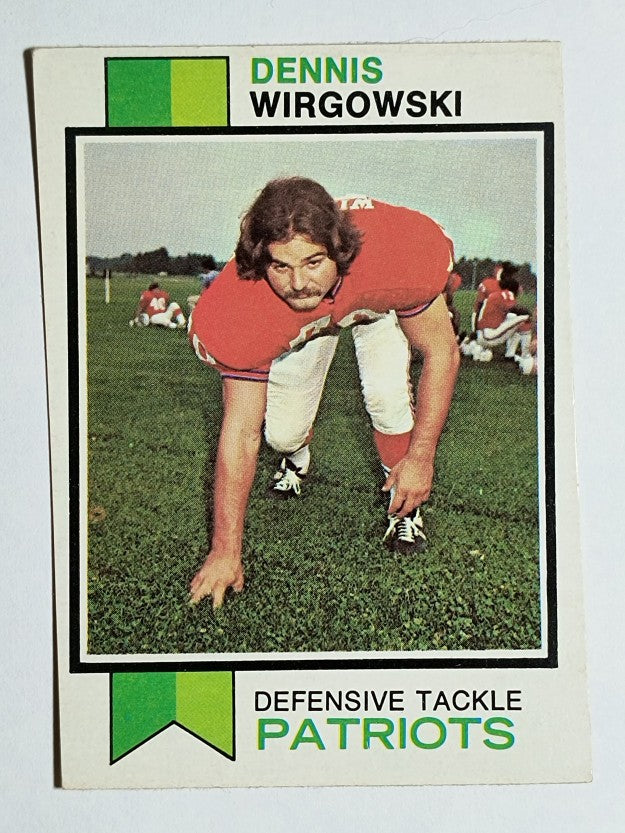 1973 Topps #249 Dennis Wirgowski RC (EX)