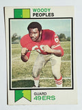 1973 Topps #262 Woody Peoples (VGEX)