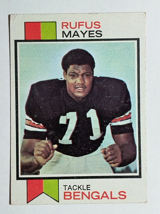 1973 Topps #268 Rufus Mayes RC (EX)