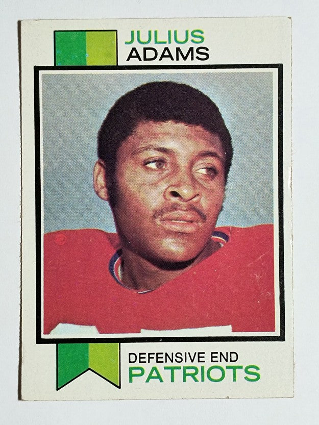 1973 Topps #278 Julius Adams (EX)