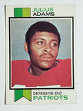 1973 Topps #278 Julius Adams (EX)