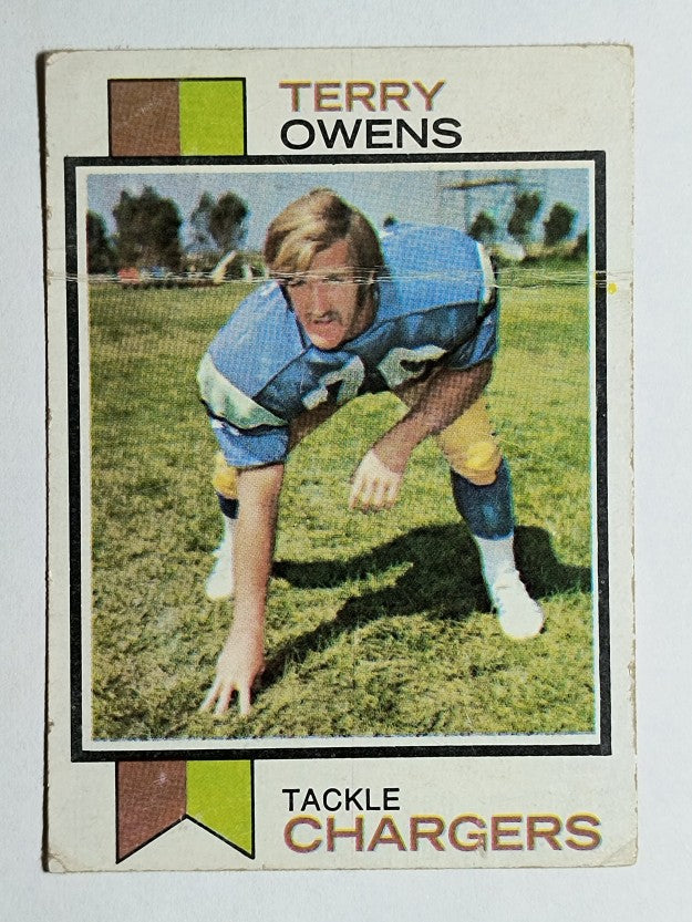 1973 Topps #284 Terry Owens RC (POOR)