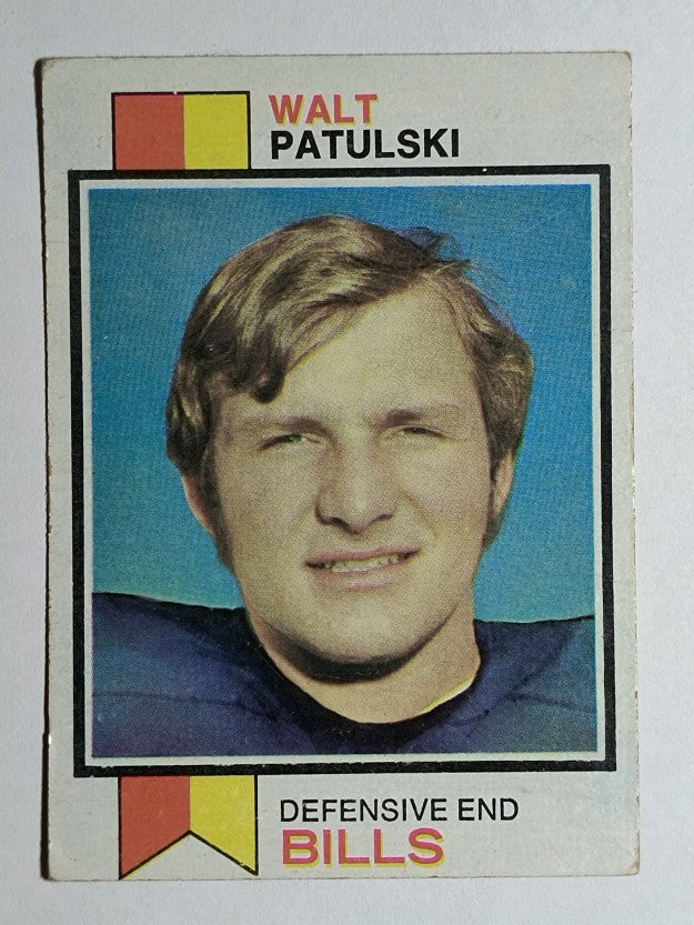 1973 Topps #293 Walt Patulski RC (VG)