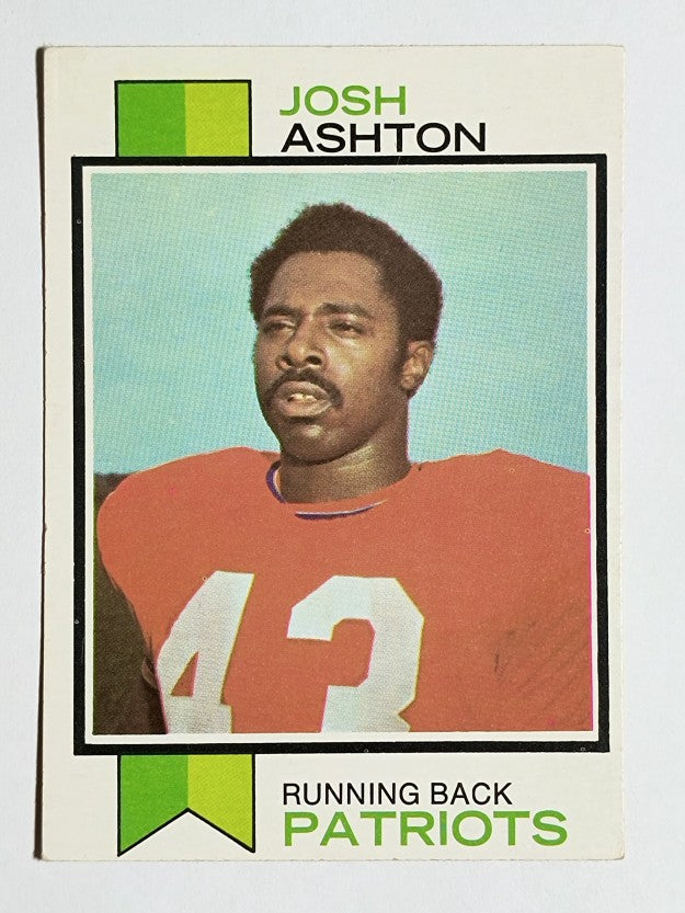 1973 Topps #303 Josh Ashton RC (EX)
