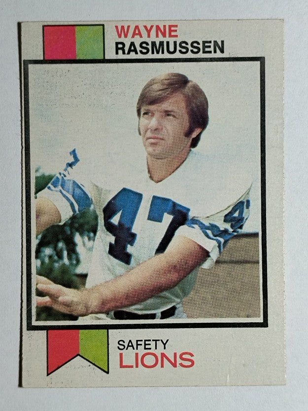 1973 Topps #306 Wayne Rasmussen (VGEX)