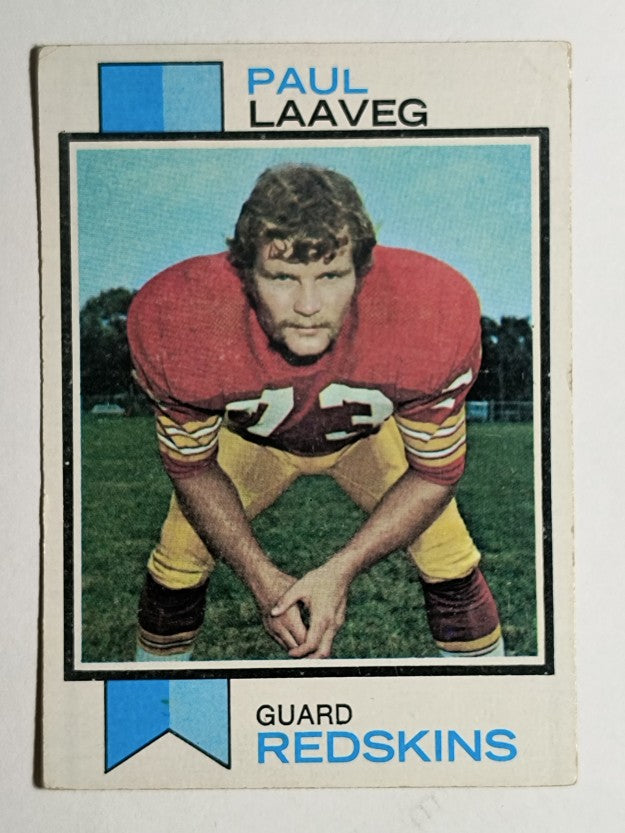 1973 Topps #339 Paul Laaveg RC (VGEX)