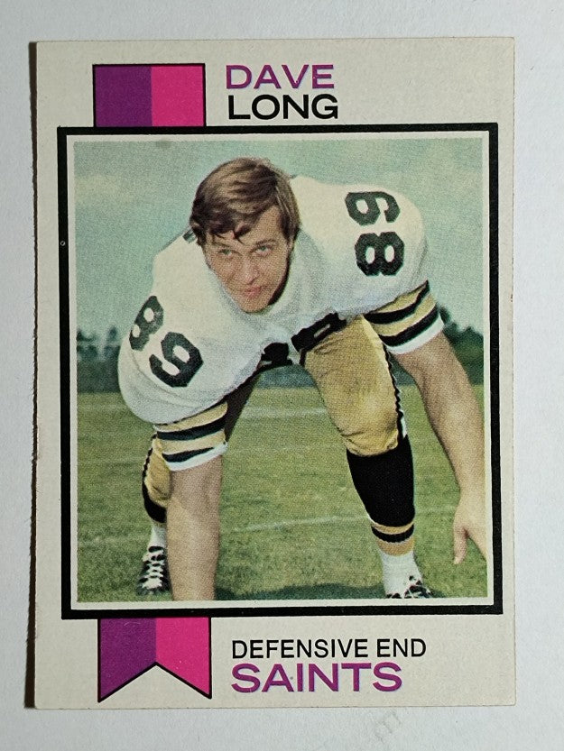 1973 Topps #356 Dave Long RC (EX)
