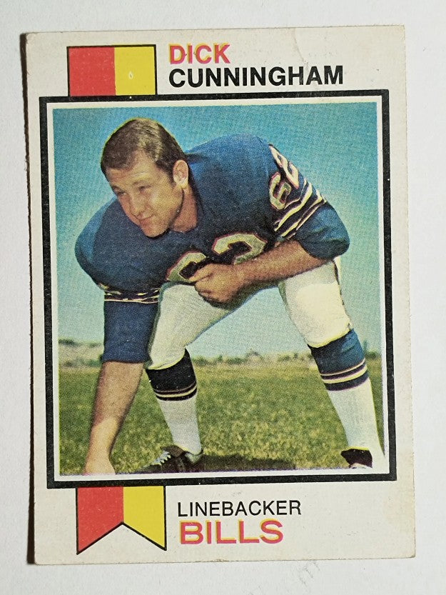 1973 Topps #417 Dick Cunningham RC (VG)