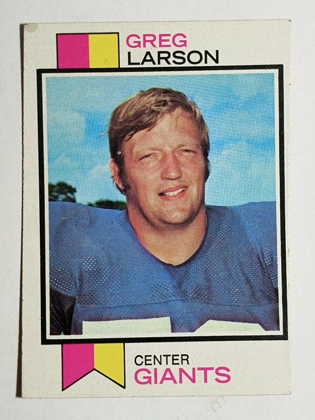 1973 Topps #418 Greg Larson (VGEX)