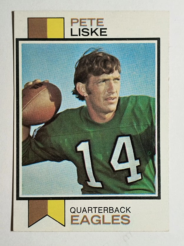 1973 Topps #422 Pete Liske (trimmed)