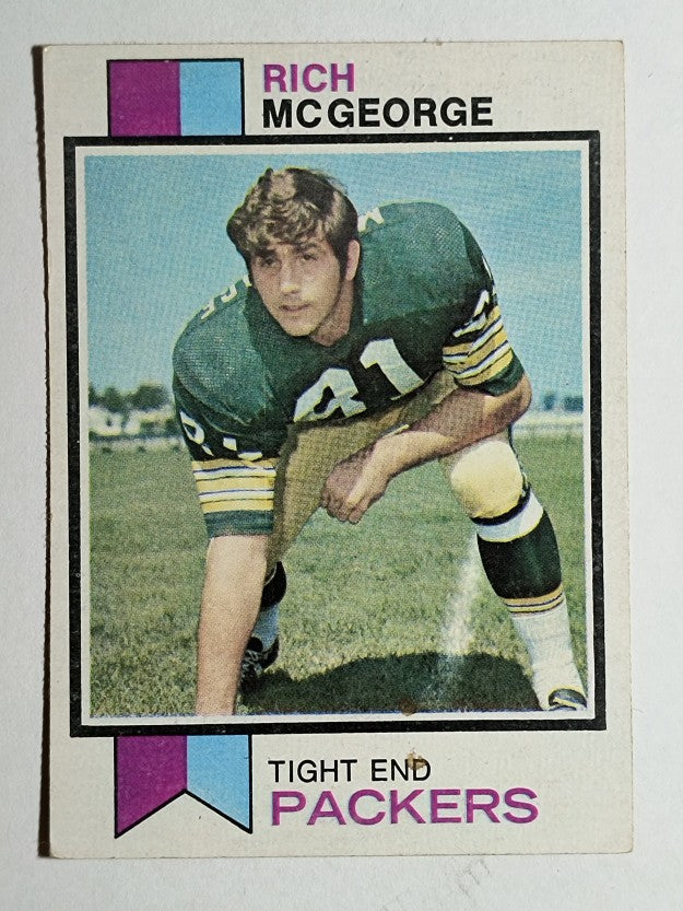 1973 Topps #424 Rich McGeorge (VGEX)