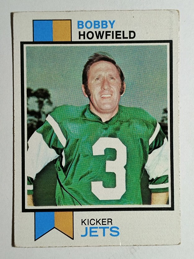 1973 Topps #425 Bobby Howfield RC (VG)