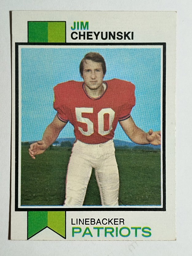 1973 Topps #458 Jim Cheyunski RC (EX)