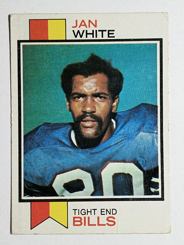 1973 Topps #476 Jan White RC (VG)