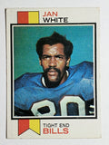 1973 Topps #476 Jan White RC (VG)