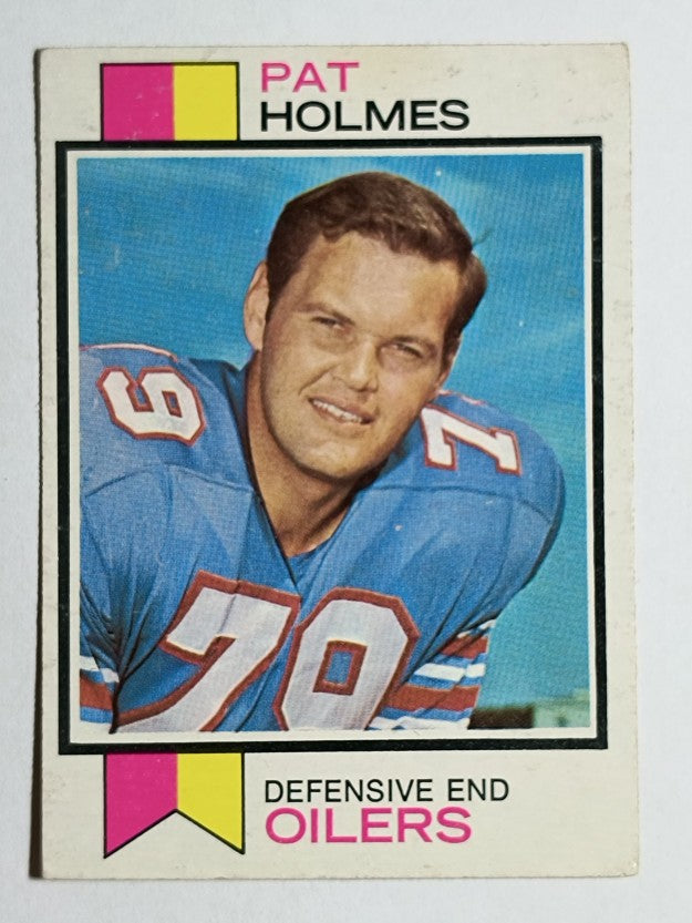 1973 Topps #477 Pat Holmes RC (VG)