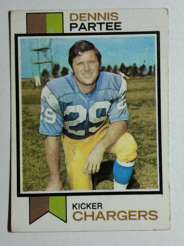 1973 Topps #483 Dennis Partee (VG)