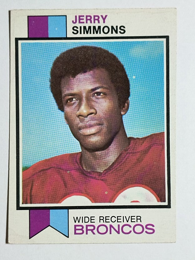 1973 Topps #484 Jerry Simmons (EX)