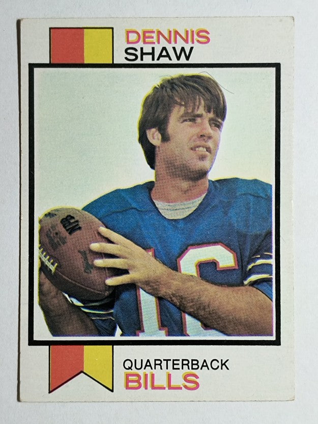 1973 Topps #525 Dennis Shaw (VGEX)
