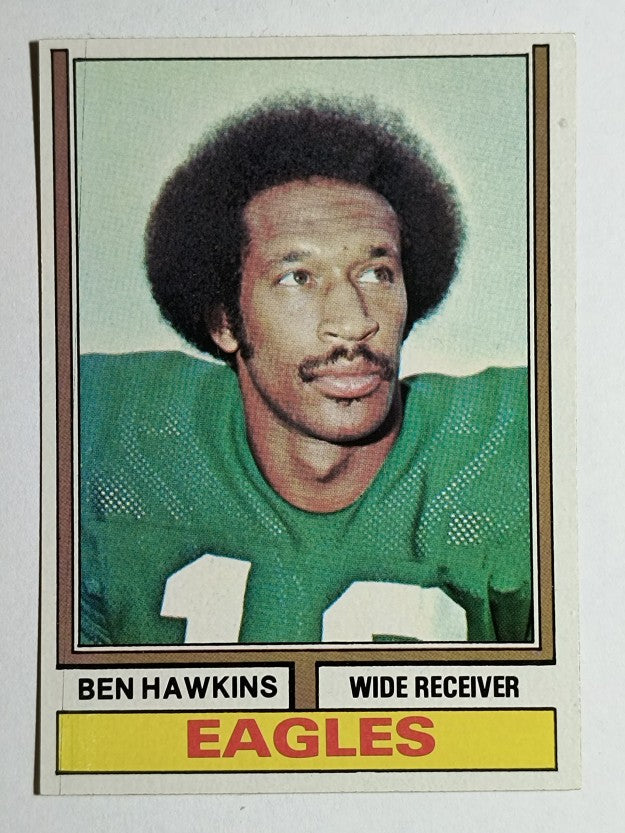 1974 Topps #21 Ben Hawkins (NM)