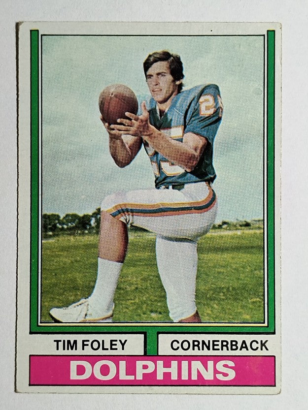 1974 Topps #38 Tim Foley (VG)