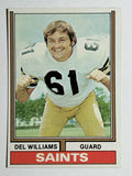 1974 Topps #42 Del Williams (NM)
