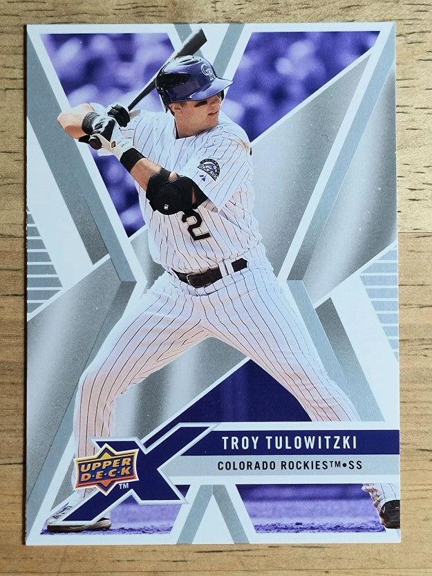2008 Upper Deck X #38 Troy Tulowitzki