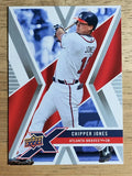 2008 Upper Deck X #7 Chipper Jones