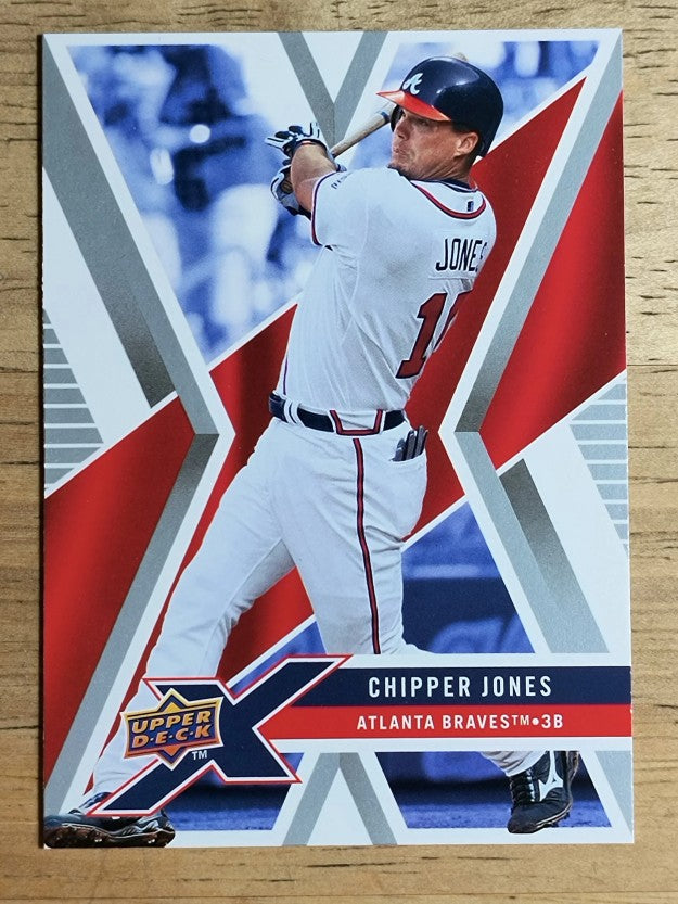 2008 Upper Deck X #7 Chipper Jones