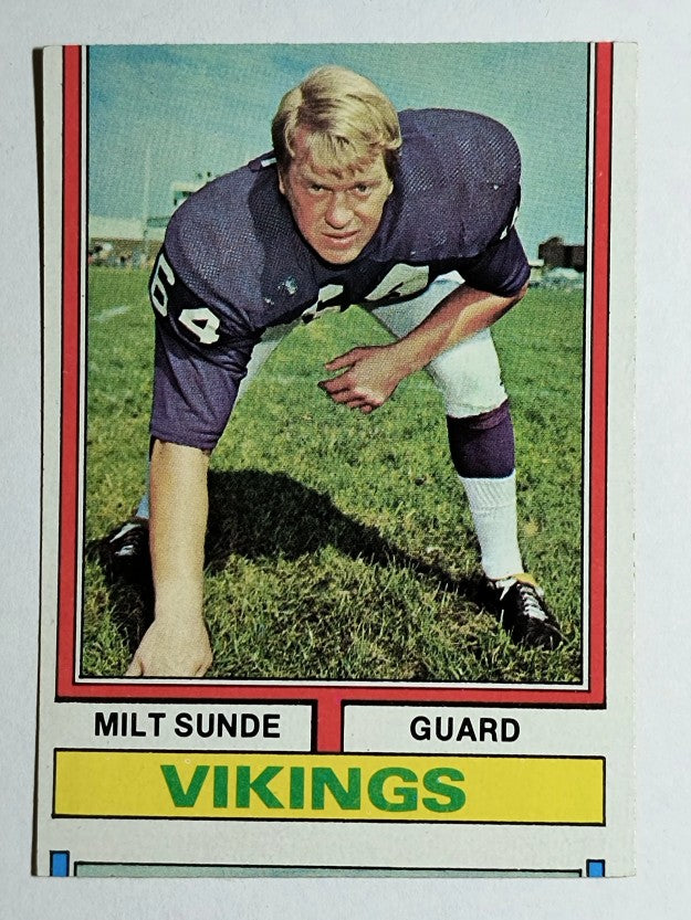 1974 Topps #57 Milt Sunde (VG)