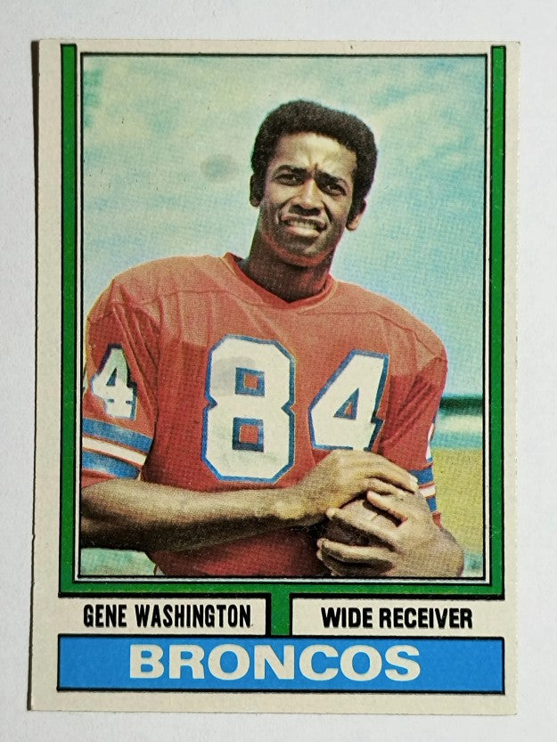 1974 Topps #63 Gene Washington (EXMT)