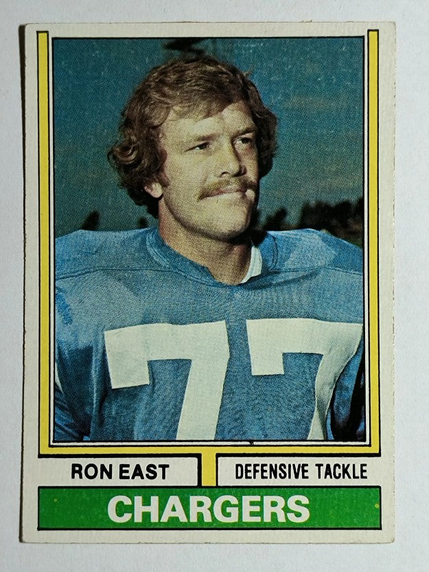 1974 Topps #72 Ron East (EX)