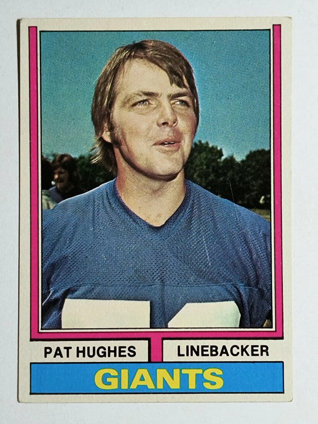 1974 Topps #74 Pat Hughes (EX)