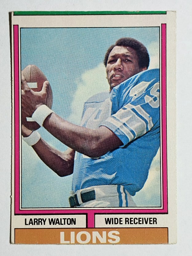 1974 Topps #76 Larry Walton RC (VG)