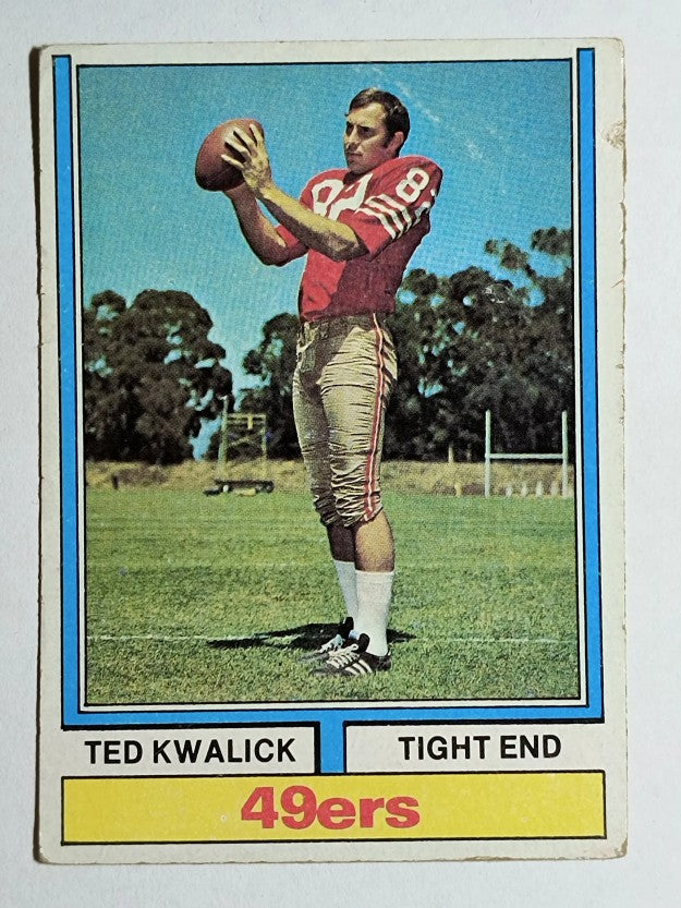 1974 Topps #78 Ted Kwalick (VG)