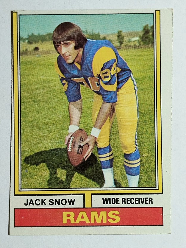 1974 Topps #83 Jack Snow (VG)