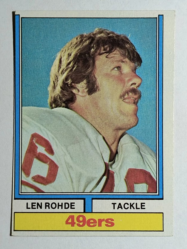 1974 Topps #98 Len Rohde (EX)
