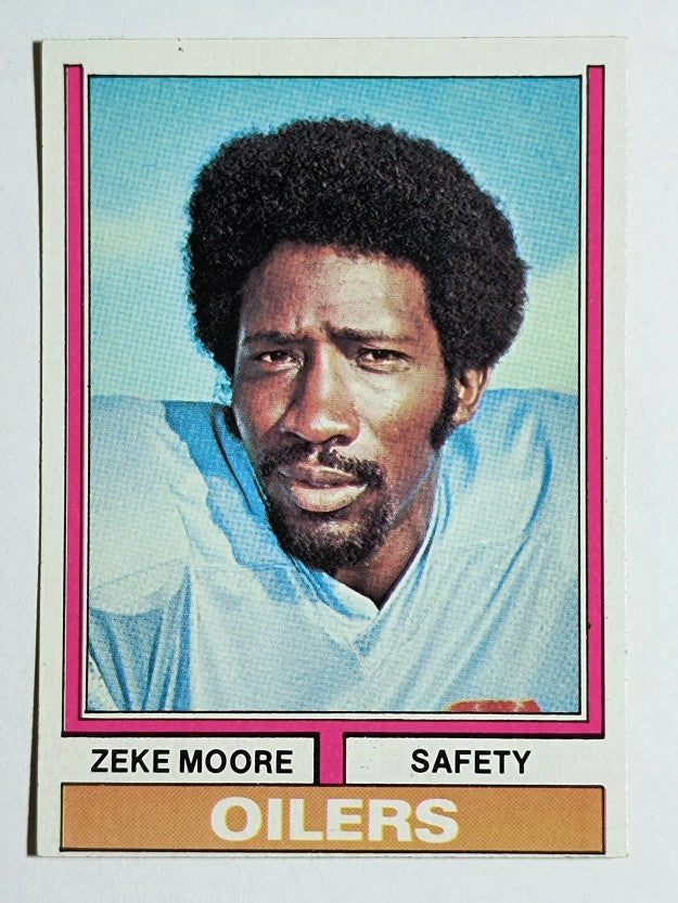 1974 Topps #104 Zeke Moore (EXMT)